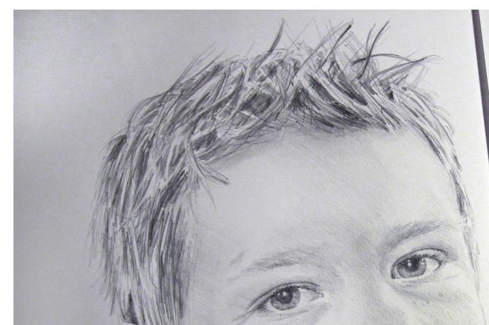 Portrait dessiné au crayon sur papier dessin au format A3 (42x30 cm).
A partir d'une photographie. 
------------------------

Portrait drawn in pencil on drawing paper in A3 format (42x30 cm).
From a photograph.